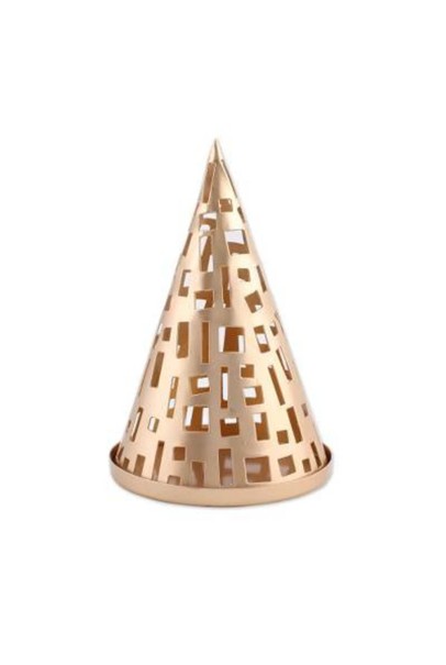 Glowing Cone Tea Light Holder Glowing Cone Tea Light Holder